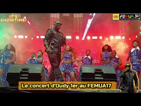 Le concert d'Oudy 1er au FEMUA17