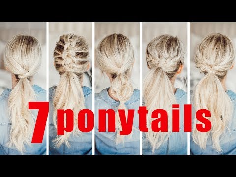 7 EASY Ponytails for Spring and Summer! | Twist Me...