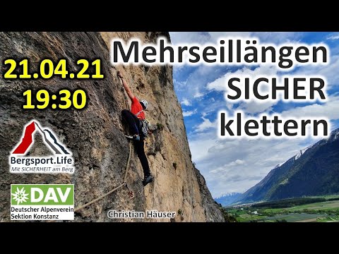 Mehrseillängen SICHER Klettern