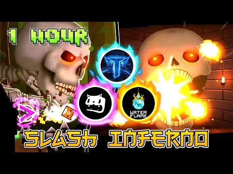 [1 HR] Slash Inferno - Teminite x Boom Kitty x Waterflame | Skeletal Shenanigans 1 Hour
