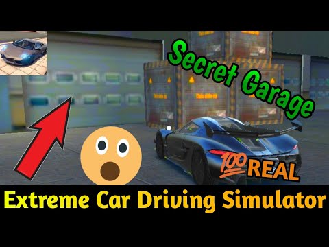 extreme car driving simulator : Secret Garage fully functional