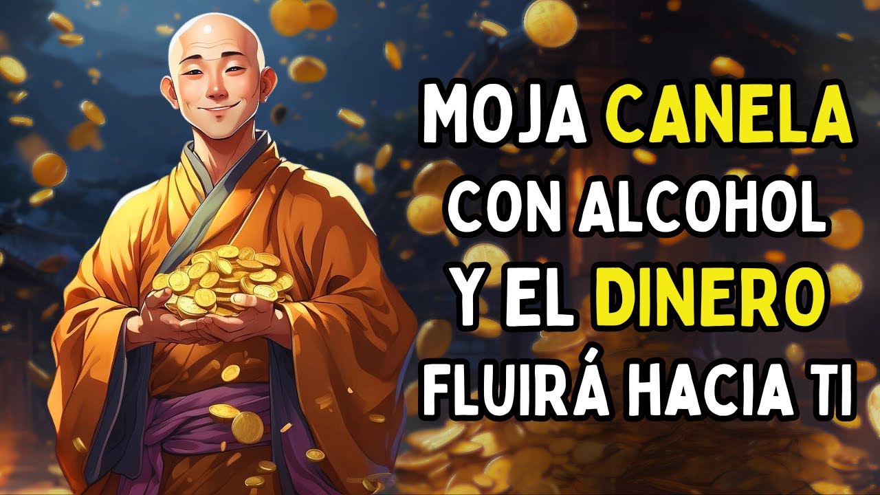 SOLO MOJA CANELA CON ALCOHOL Y EL DINERO FLUIRÁ HACIA TI - Ritual Zen Para La ABUNDANCIA