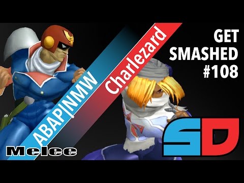 Get Smashed #108 - Winners Quarters: ABAP|NMW (Captain Falcon) vs Charlezard (Sheik)