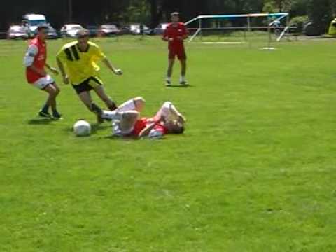 Jaworzynka-Montanus 5 -Adam fauluje