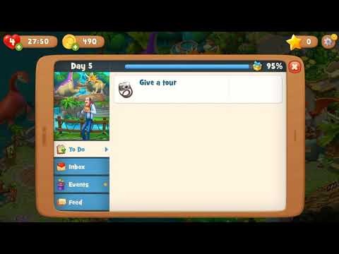 Finish Dino Park Level 3229 Gardenscapes