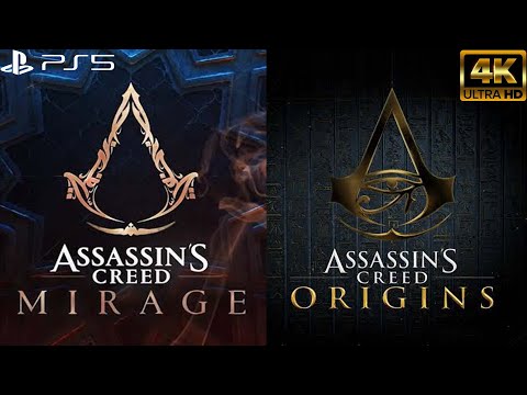 Assassins' Creed Mirage Vs Origins : Ps5 Gameplay comparison [4K] HDR