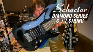 Video thumbnail for Schecter Diamond Series C-7 7 String Guitar Review by GetJanky “Janky” dotcom