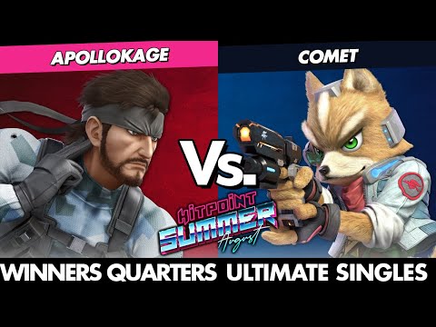 Hitpoint Summer: August WINNERS QUARTERS - ApolloKage (Snake) Vs. Comet (Fox) SSBU