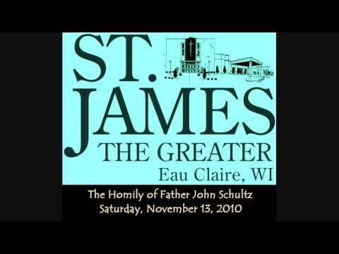 Fr  John Schultz Homily   November 13, 2010   430pm
