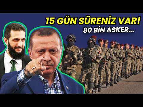 Erdoğan Gave the Order: 80,000 Soldiers Ready! 15 Days Left Until the Grand Plan.