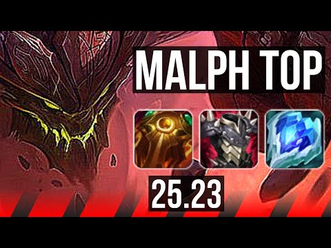 MALPHITE vs RENEKTON (TOP) | 8/0/13, Legendary | EUW Master | 25.23