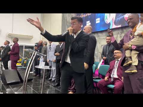 Meu Deus 😦 o fogo caiu quando ele louvou 🔥Sérgio Marques  COGEADEM 2023