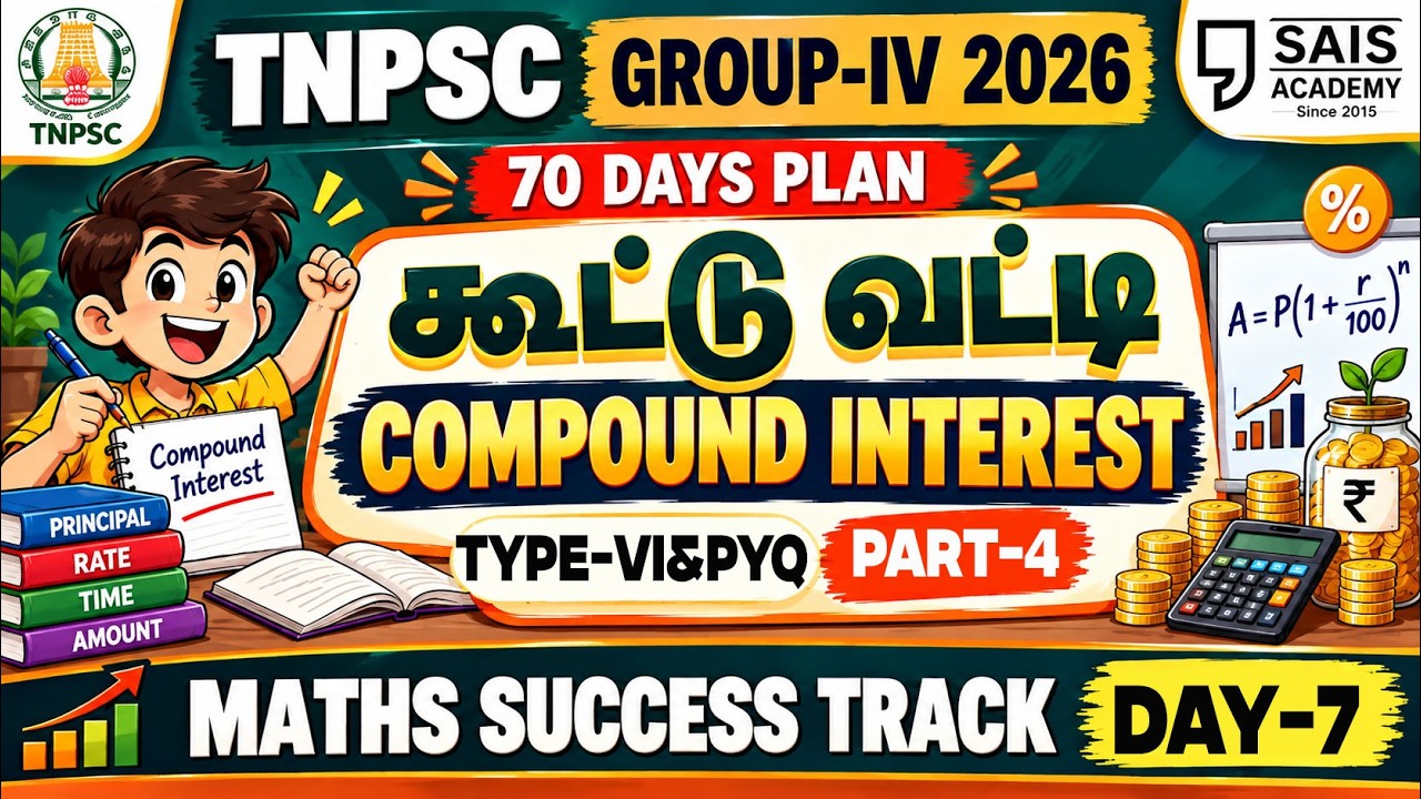 DAY-7🏆 COMPOUND INTEREST 💥TYPE VI & PYQ