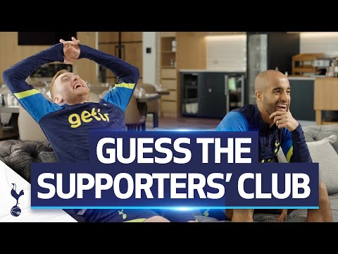 Kulusevski, Lucas, Dier & Winks try to ‘Guess the Supporters’ Club'