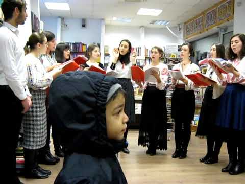 Concert de colinde la Librăria Sophia – Grupul psaltic „Sfânta Ecaterina“