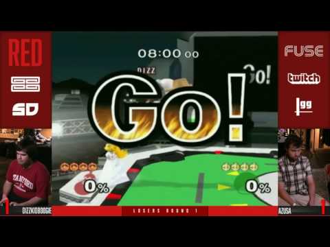 Genesis RED - Singles Top 8: L R1: dizzkidboogie (Ice Climbers) vs Azusa (Peach)