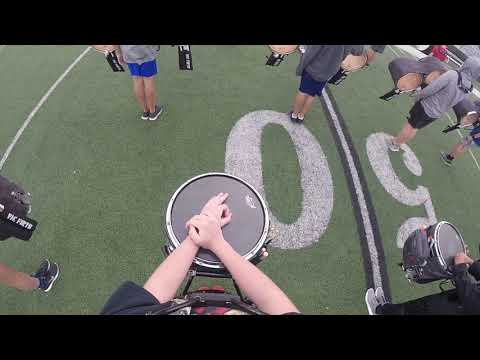 Petal High School Band 2018 Snare Cam- Drew Suttle