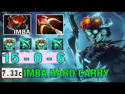 IMBA Hard Carry 7.33C [Muerta] With Mom + Deadalus Build Insane Damage 15 Kill - 0 Death Dota2 7.33C