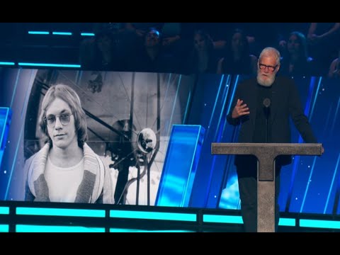 Warren Zevon Rock n' Roll Hall of Fame Induction Ceremony (Full David Letterman Speech)