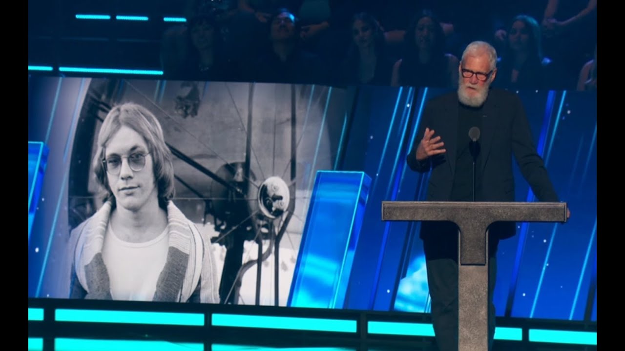 Warren Zevon Rock n' Roll Hall of Fame Induction Ceremony (Full David Letterman Speech) - YouTube