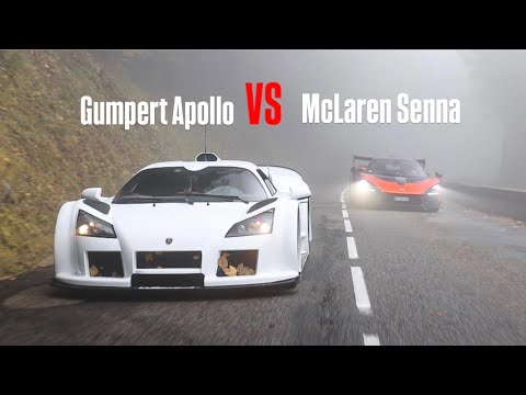 Gumpert Apollo VS McLaren Senna - Direction Epoqu'Auto Lyon