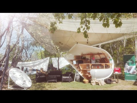 Piwniczka ogrodowa CoolCubby na targach Ogród 2019 - nowoczesna i innowacyjna ziemianka