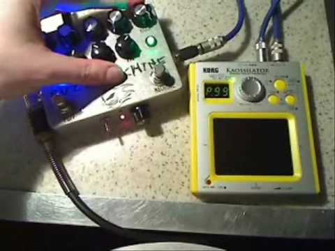 Korg Kaossilator thru Fuzz Machine