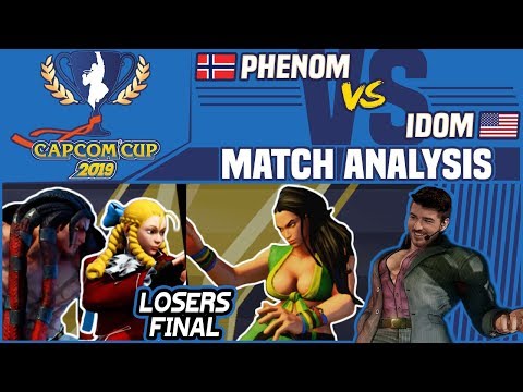 SFV AE Match Analysis: Capcom Cup 2019 Top 8 LOSERS FINAL - Phenom vs. Idom