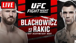 🔴 UFC VEGAS 54 - BLACHOWICZ vs RAKIC - Fight Night Live Stream Watch Along