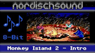 Monkey Island 2 - Introduction / Tales at the Campfire (8-Bit Commodore 64 SID cover)