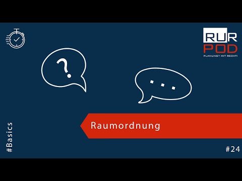 RURPOD #Basics 24 - Raumordnung