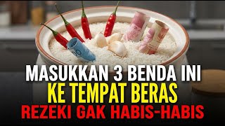 Download lagu Jangan Biarkan Tempat Beras Kosong! Masukkan 3 Benda Ini, Rezeki Mengalir Deras Tak Pernah Putus! mp3 Download lagu Jangan Biarkan Tempat Beras Kosong! Masukkan 3 Benda Ini, Rezeki Mengalir Deras Tak Pernah Putus! mp3