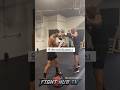 RYAN GARCIA FIRST LOOK TRAINING WITH DERRICK JAMES!