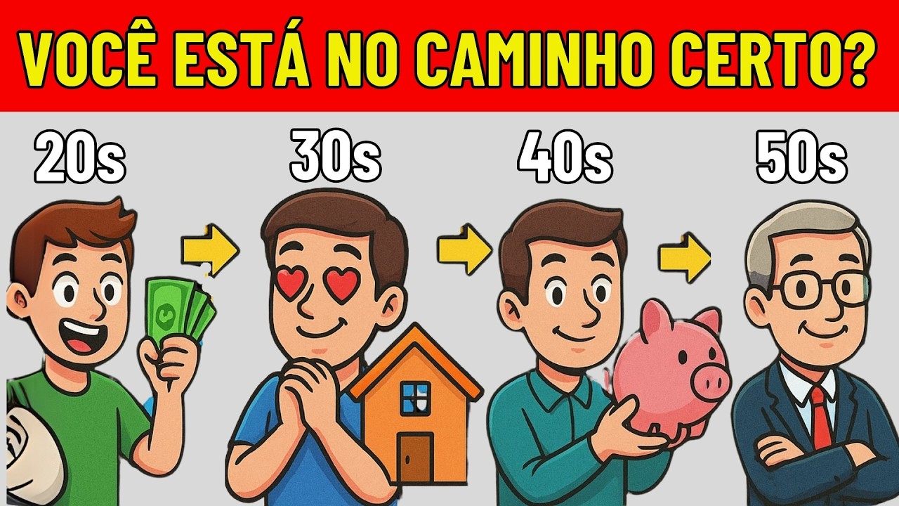 Principais Marcos de DINHEIRO a Serem Alcançados a CADA Década!