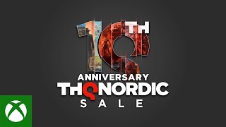 Xbox THQ Nordic 10th Anniversary Sale anuncio