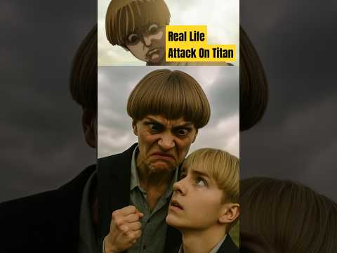 Attack On Titan in Real Life 🧱 #anime #aot #shorts