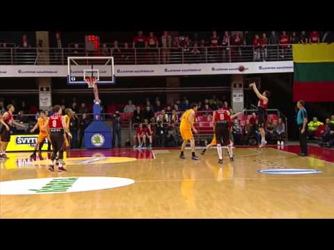 Eurocup Last 32 Round 6: Mike Moser flies high for a tremendous putback dunk!
