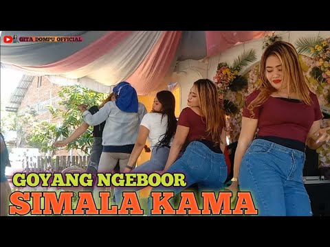 SIMALAKAMA, Di goyang oleh 3 artis Dompu yang cantik cantik