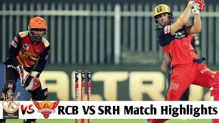RCB vs SRH IPL 2021 Match Highlights. Bangalore Vs Hyderabad IPL 6th match Highlights.Rcb win.