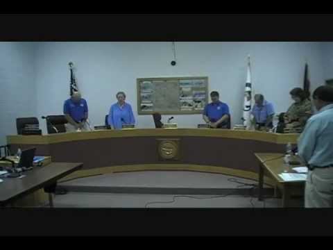Quartzsite August 9 town hall  Drama continues Mayor Ed Foster