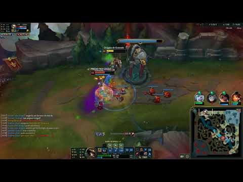 DRAGÃODEKOMODO MANDANDO O FAST COMBO DE SINGED