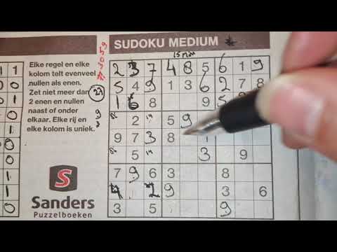 Some new Sudoku's today! (#3059) Medium Sudoku. 07-07-2021 part 2 of 3