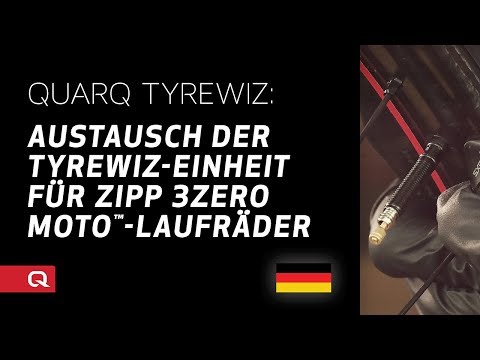 Austausch der TyreWiz-Einheit für ZIPP 3Zero MOTO™-Laufräder