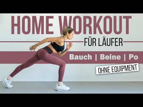 BAUCH BEINE PO Workout | OHNE EQUIPMENT | Ideal für Läufer | STRAFFE & FITTE BEINE | +GEWINNSPIEL