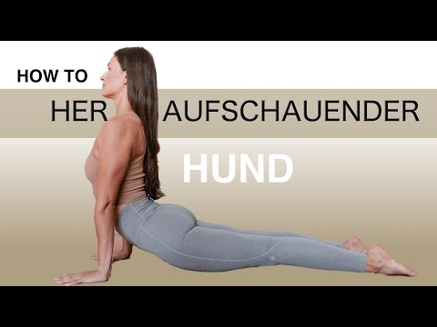 HERAUFSCHAUENDER HUND - Yoga Tutorial mit Jana Rexha