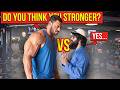 WHO IS STRONGER? Anatoly VS Bodybuilder | Pretended to be a CLEANER DEFAULT Thumbnail