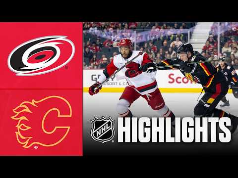 Hurricanes vs. Flames | NHL Highlights | March 07, 2026