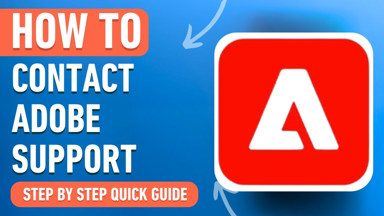 How to Contact Adobe Support (Easy Tutorial)
