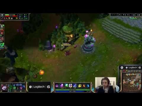 Bjergsen Lulu vs Yasuo [Challenger Ranked solo queue mid]