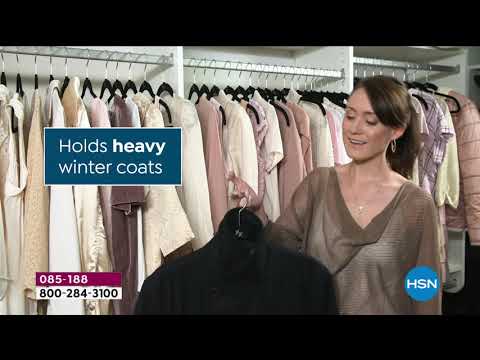 HSN | Storage & Organization featuring Huggable Hangers 06.15.2020 - 12 AM